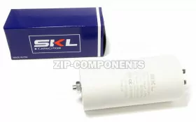 Конденсатор пусковой 150 мкФ, 450V, с креплением винт SKL