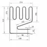 ТЭН для саун HARVIA ZSS-110 1500W 275 А 8/1,5 Т 220