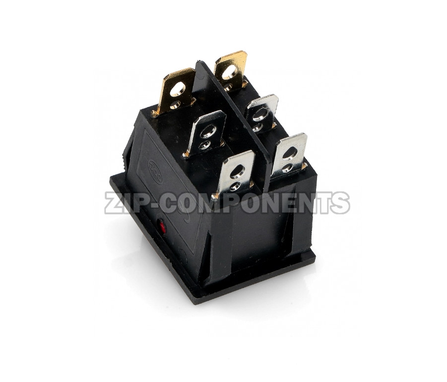 Кнопка двойная универсальная KCD6 15A