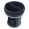 Вставка в фильтр помпы Indesit 045027 черная для кода 092264
